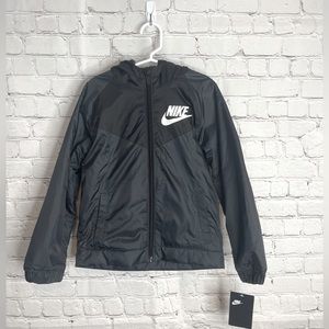 Nike Fleece Lined Jacket. New with Tags. Size 6.